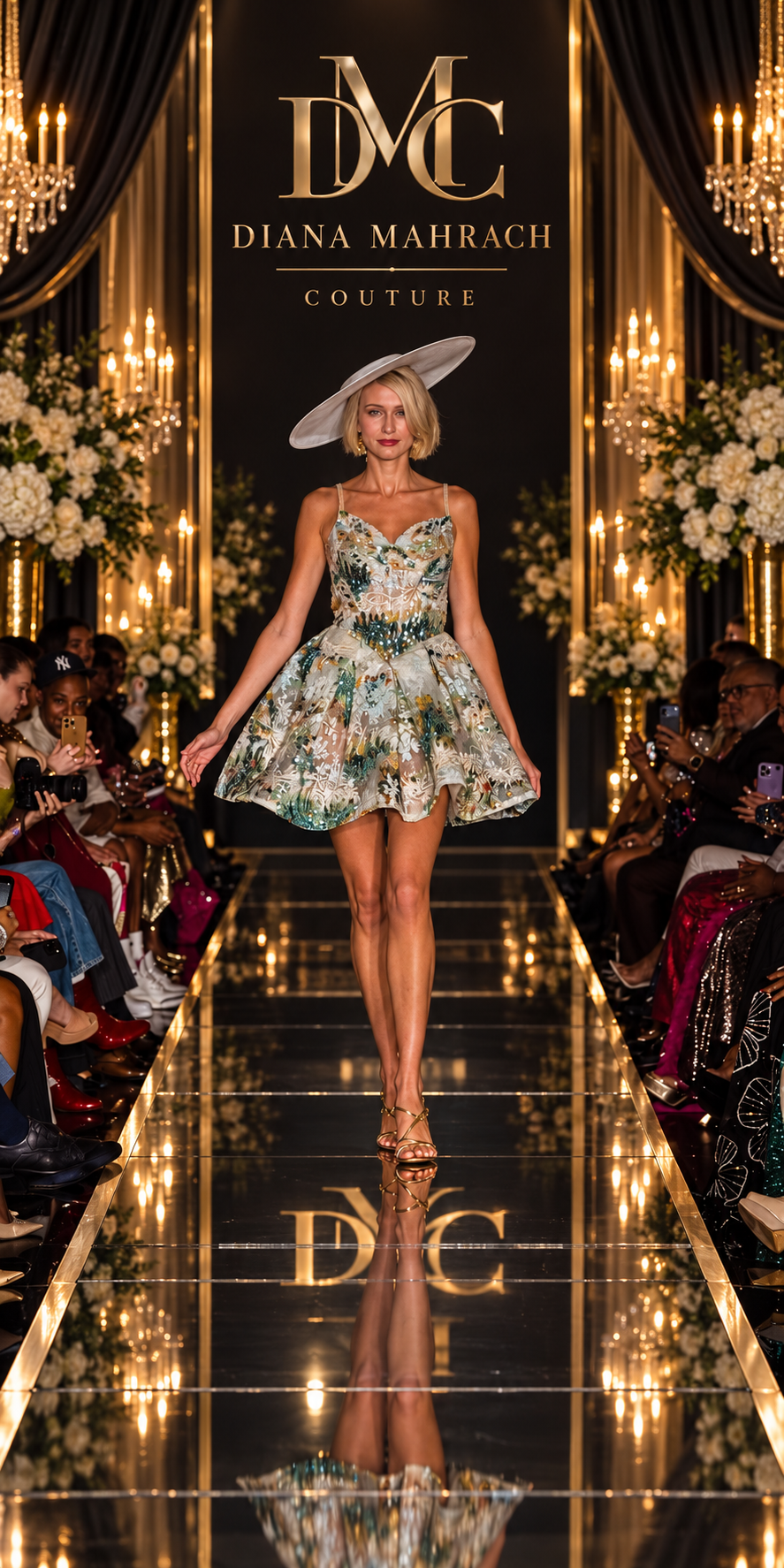 Garden mini dress
