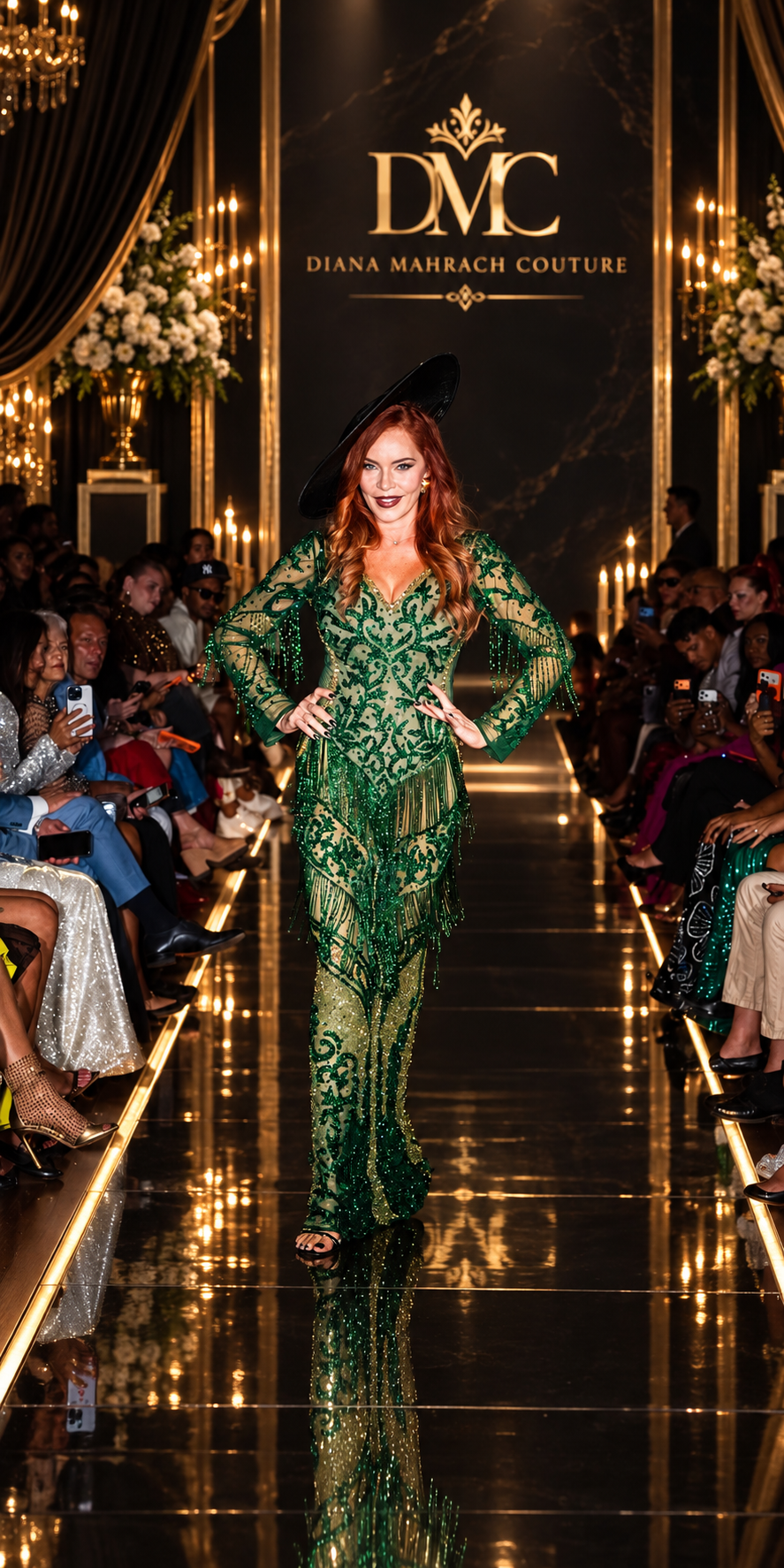 Emerald Enchantress Gown