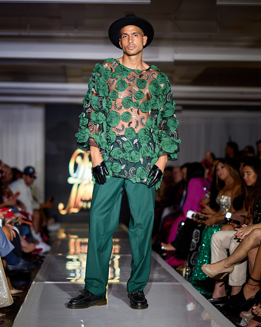 Emerald Couture Top