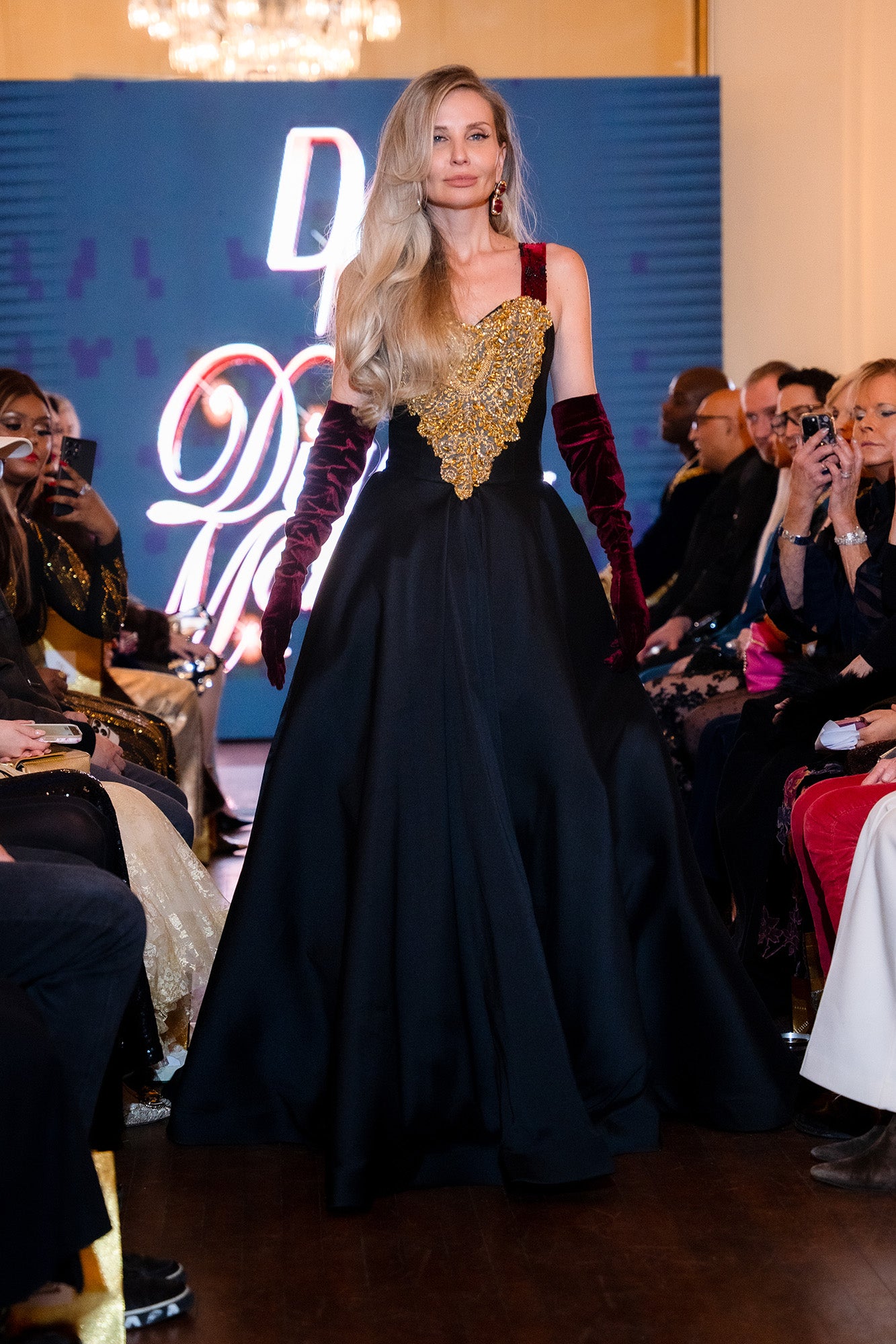 Bold & Royal Gown