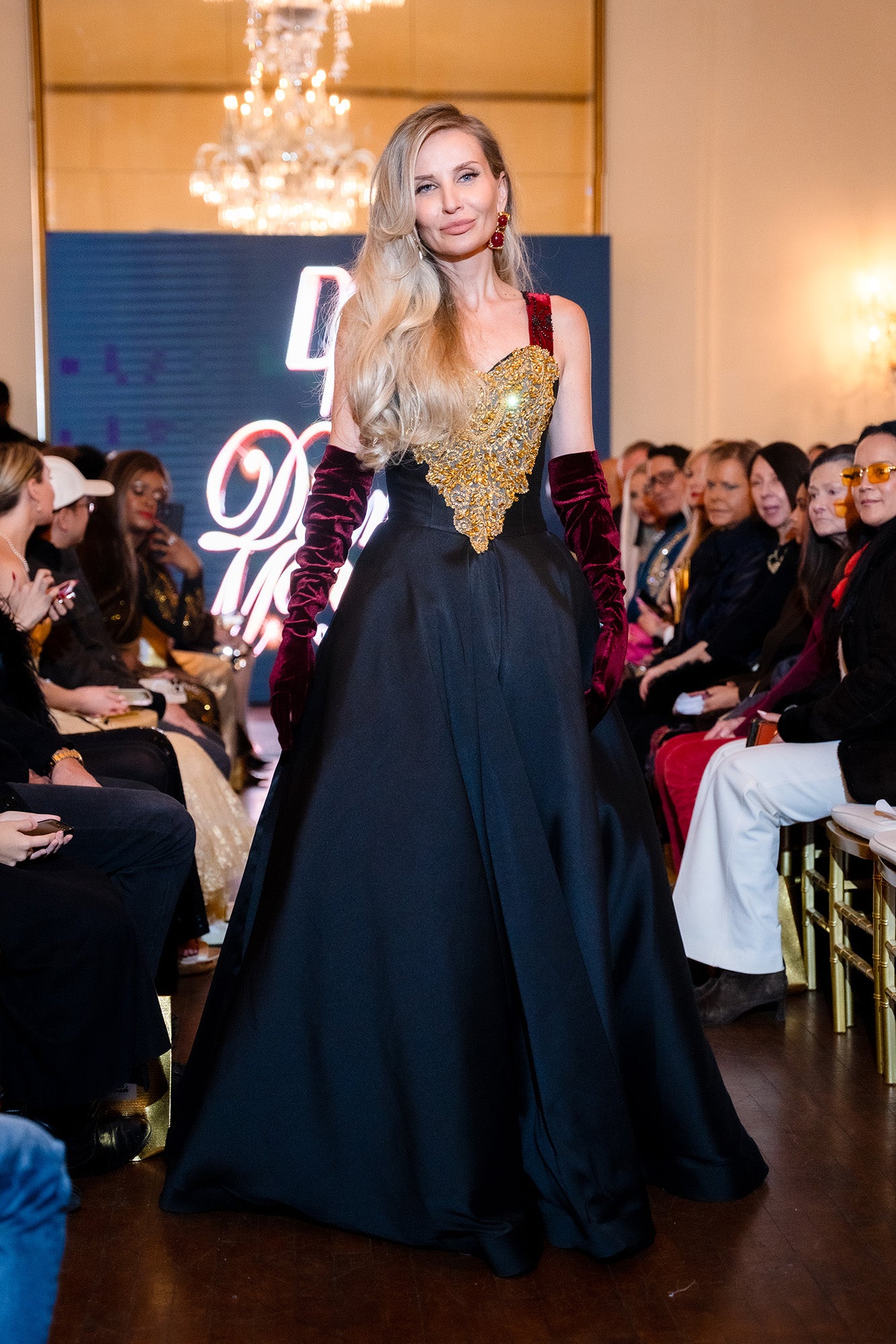 Bold & Royal Gown