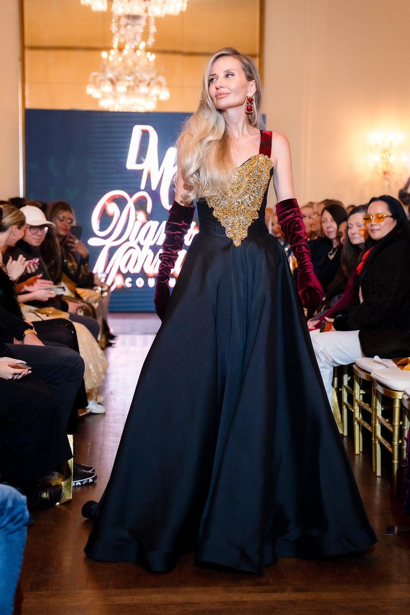 Bold & Royal Gown