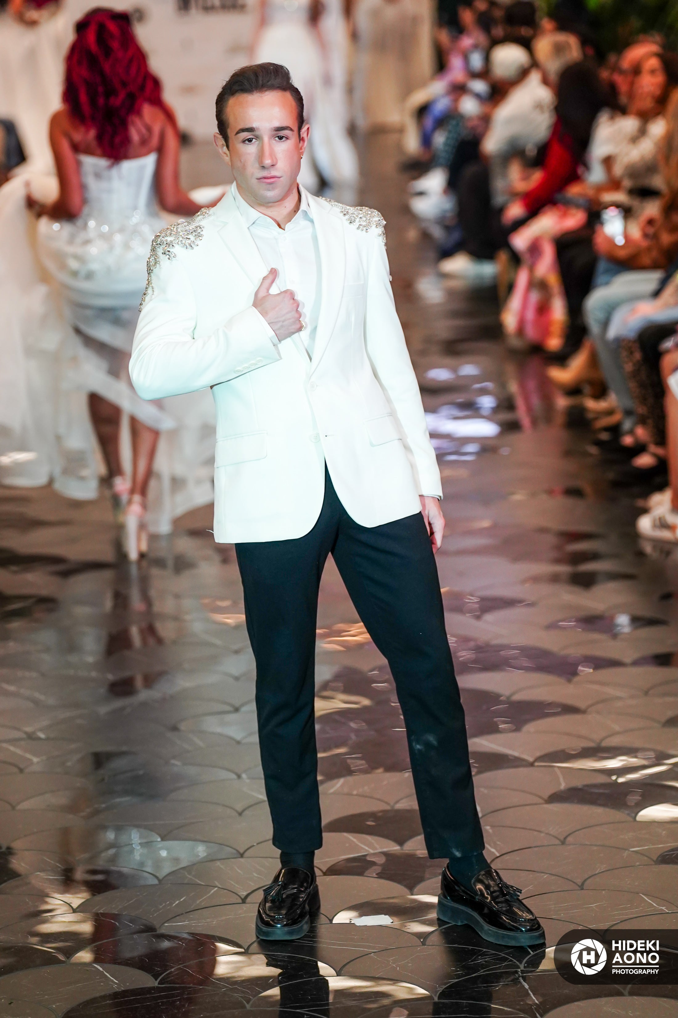 White Blossom Blazer