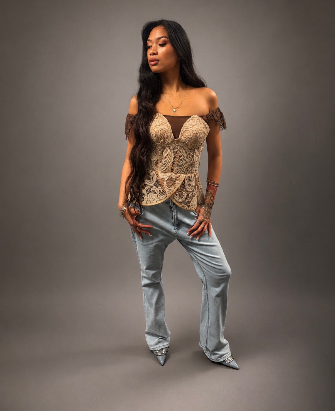 Lace Corset
