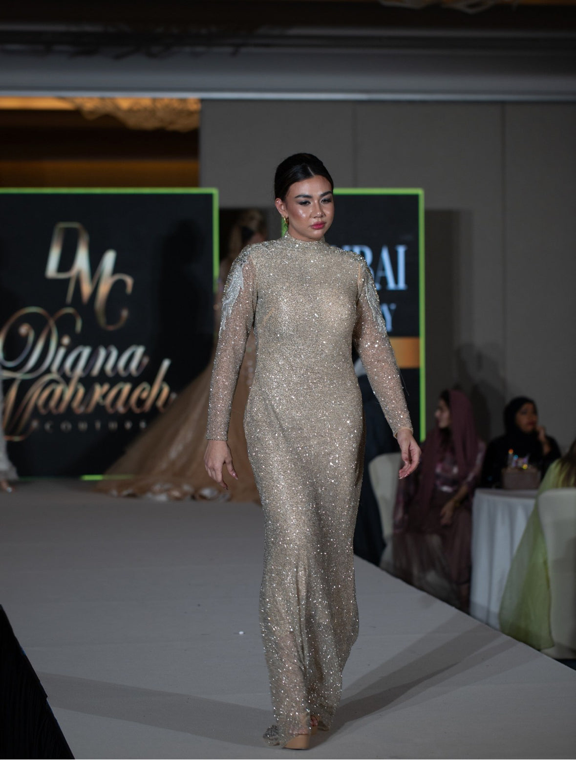 Sequined Maxi Dress