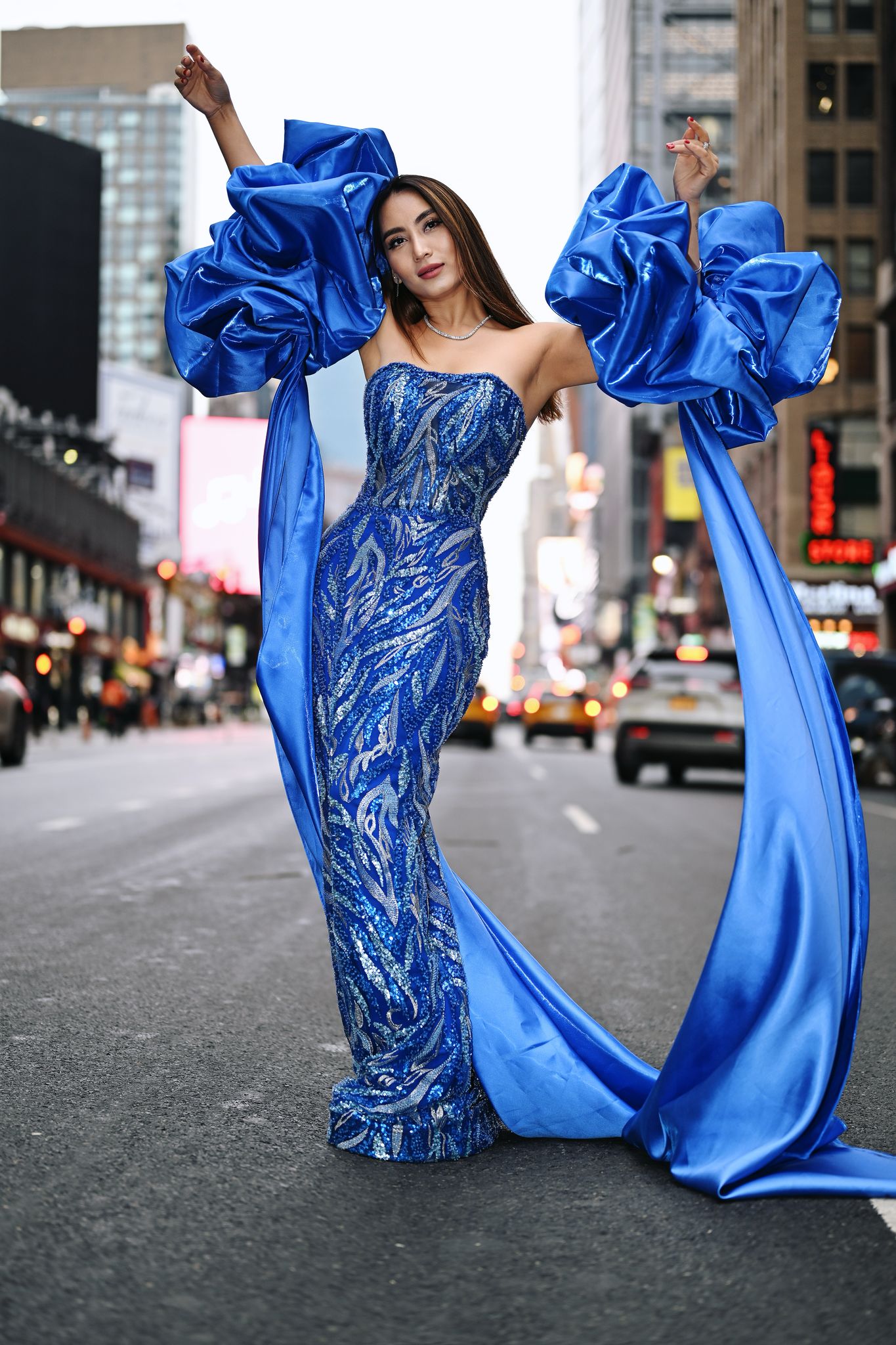 Sonya Blue Gown