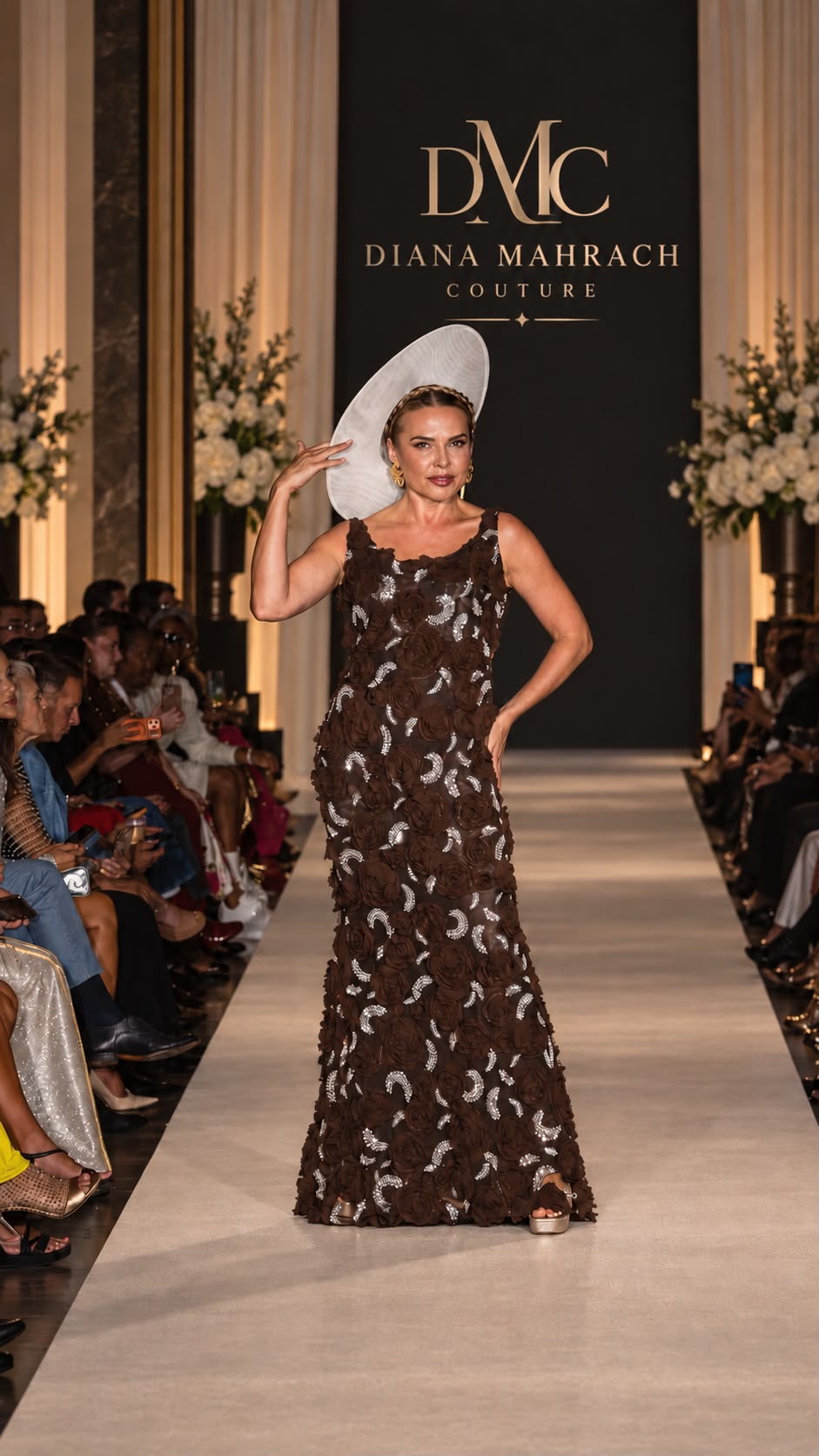Mocha Couture Gown