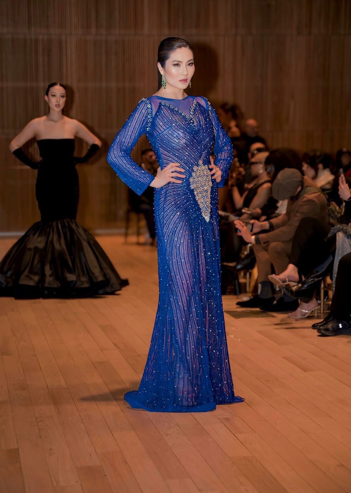 Selena Royal Blue Dress