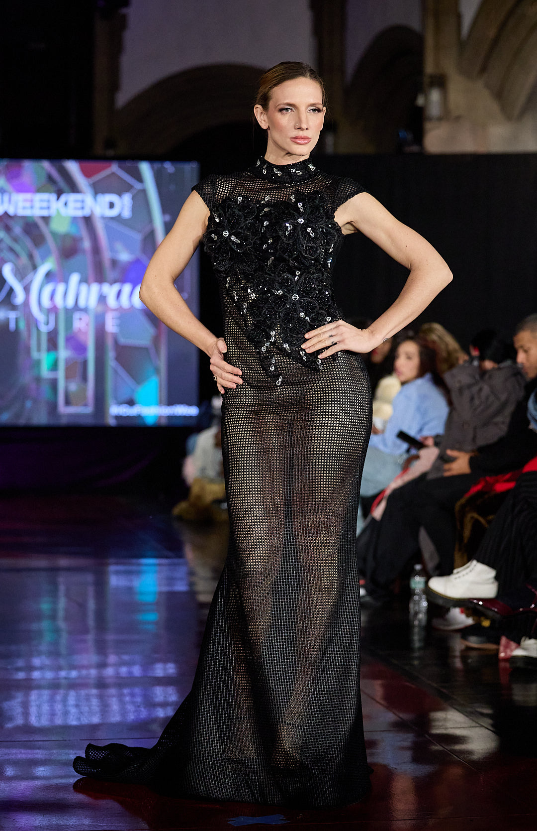 Midnight Illusion Gown