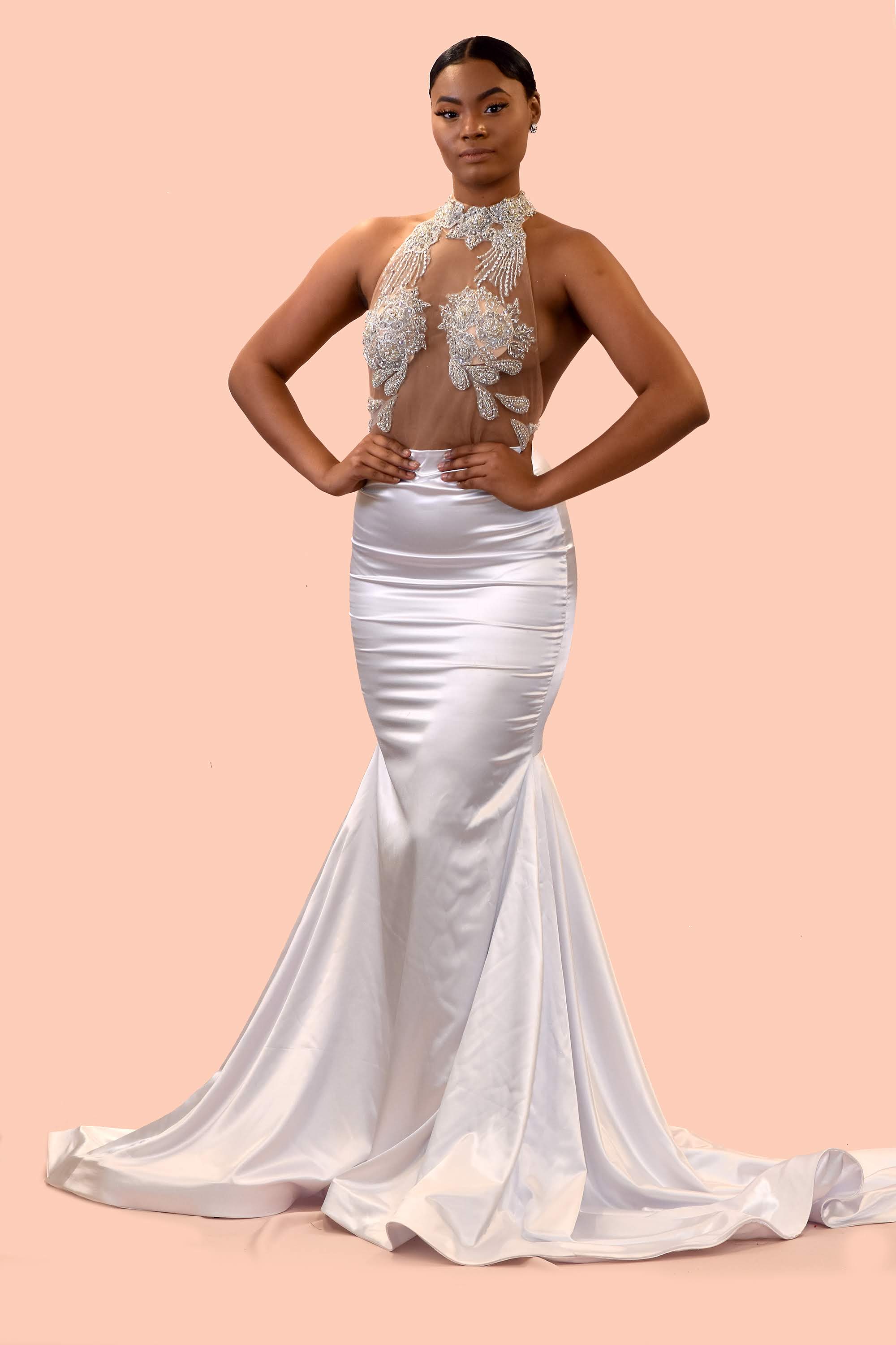 Silver Joy Mermaid Dress