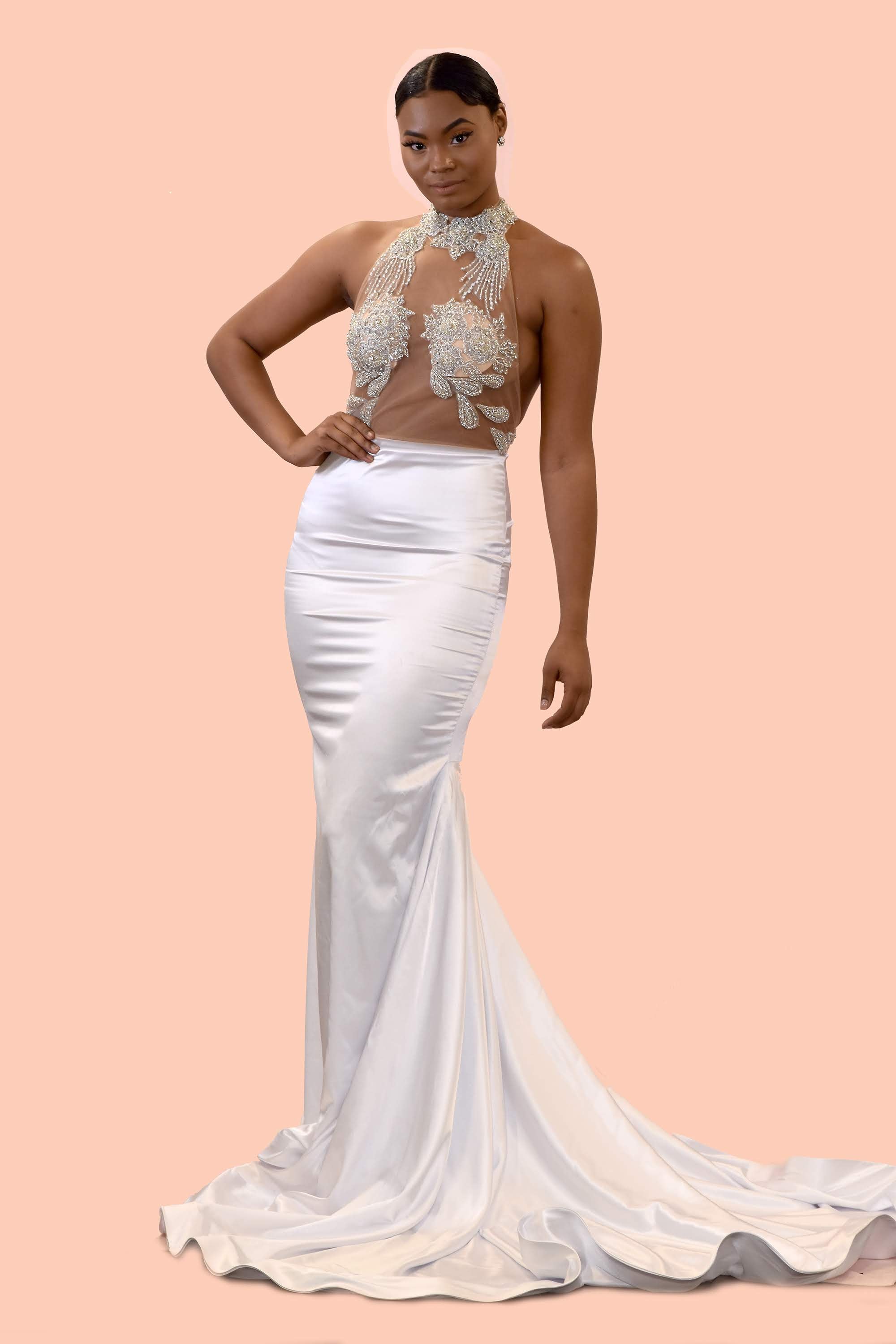Silver Joy Mermaid Dress