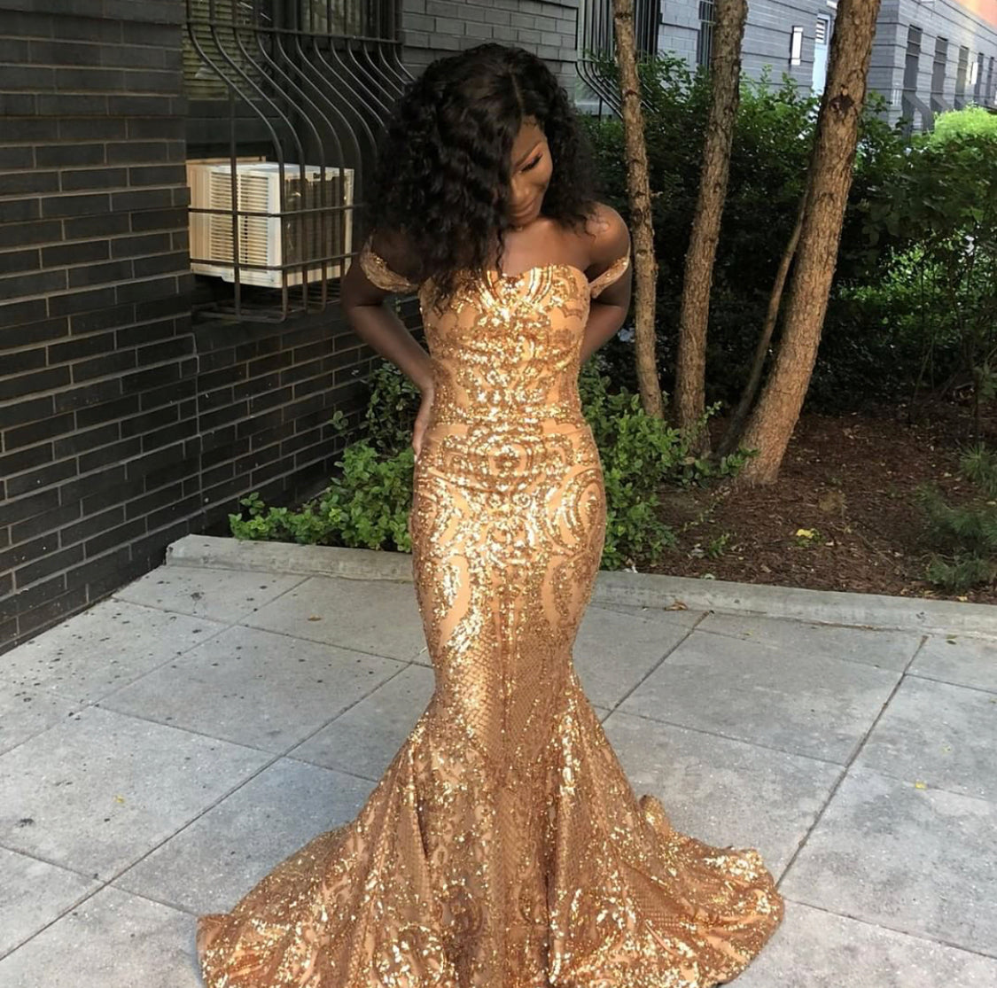 Gold Sequin Mermaid