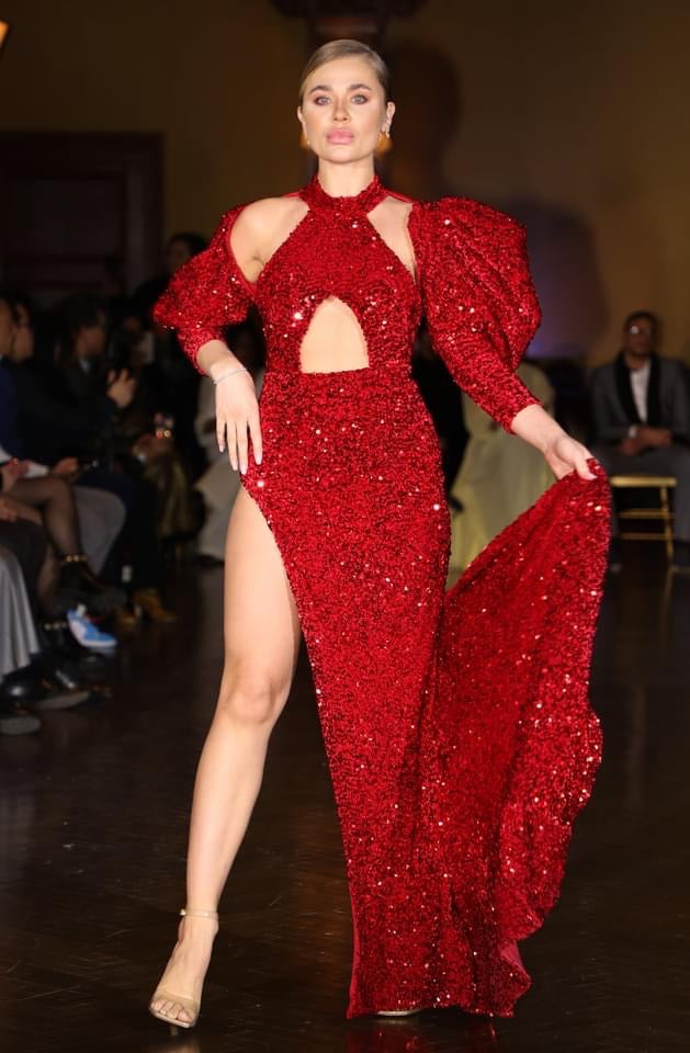 Scarlet Sequins