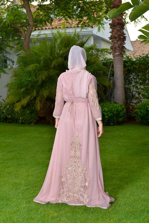 Blush Pink Kaftan