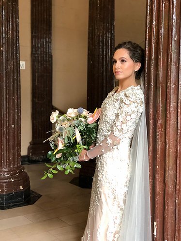 Floral Wedding Gown