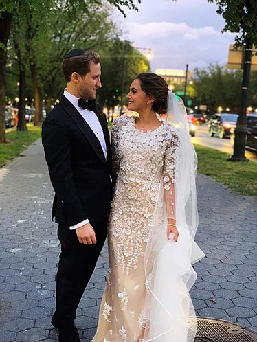 Floral Wedding Gown