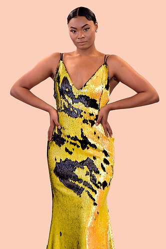 Rent Bee Reversible Sequin Dress