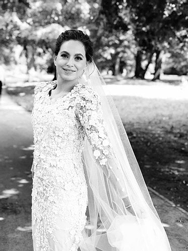 Floral Wedding Gown