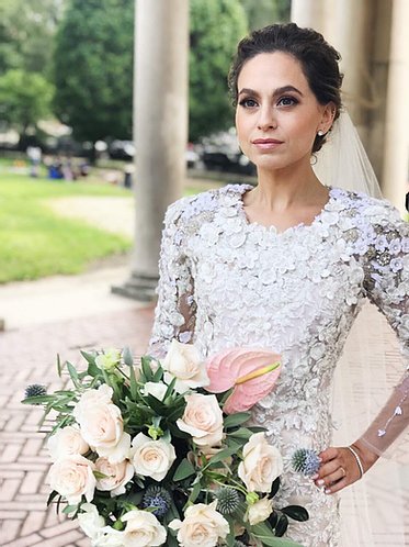 Floral Wedding Gown
