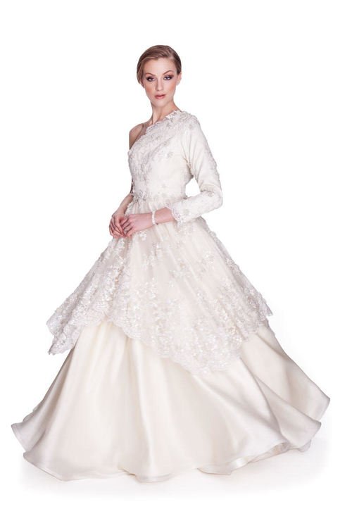 One Shoulder Bride